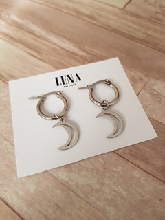 ARGOLLAS CON DIJE LUNA AQ - Lena Boutique