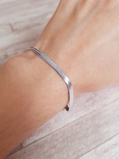 PULSERA LISA DE 3MM AQ