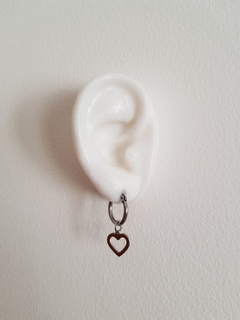 ARGOLLAS CON DIJE CORAZON CALADO AQ - comprar online