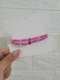 SET DE PULSERAS ELASTICAS SMILE