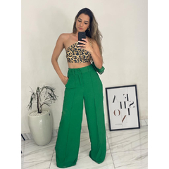 Cropped Animal Print- um obro só - Loja Amika - Roupas e Acessórios