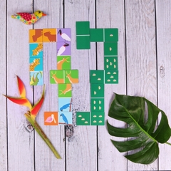 Dominó Bichos do Pantanal - Macaco Verde - Gifts for Kids | Brinquedos educativos, Livros e Gift Box