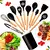 Kit Utensílios Cozinha Silicone 12 Peças - comprar online