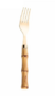 Imagem do Faqueiro 24 Peças de Aço Inox com Cabo de Plástico Bambu Dourado - Bon Gourmet