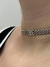 Choker Corrente de Relógio Cravejado