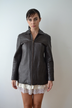 Campera de cuero Pierre - tienda online