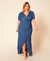 vestido lurex longo plus size - comprar online