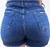 SHORTS FEM 1/2 COXA PLUS SIZE UNICA 48 - comprar online