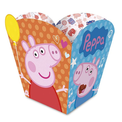 CACHEPOT PAPEL C/8 PEPPA PIG REGINA FESTAS