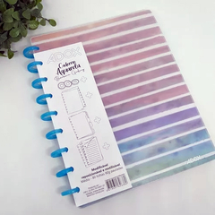 CADERNO INTELIGENTE AQUARELA MEDIO