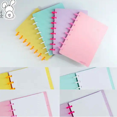 CADERNO INTELIGENTE CANDY COLORS TAMANHO A5 (PEQUENO)