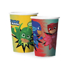 COPO PAPEL 180ML C/8 PJ MASKS REGINA FESTAS