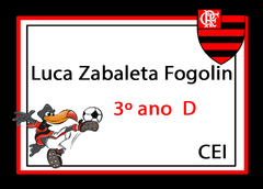 ESCOLAR FUTEBOL VERMELHO E PRETO 13