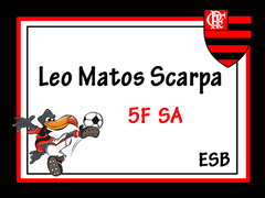 ESCOLAR FUTEBOL VERMELHO E PRETO 20