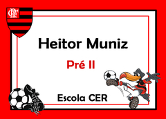 ESCOLAR FUTEBOL VERMELHO E PRETO 8