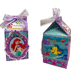 Caixa Milk Personalizada Ariel