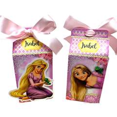 Caixa Milk Personalizada Rapunzel