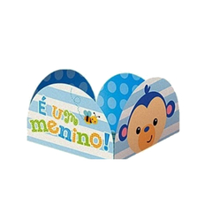 PORTA FORMINHA C/50 CHA BEBE MENINO FISHER PRICE