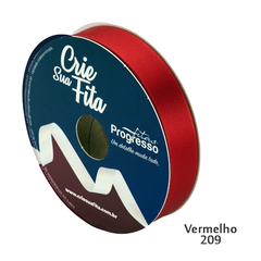 Fita Cetim Personalizada 30mm rolo c/50mts Progresso - comprar online