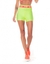 sh568 Shorts Cós Elástico Hera Amarelo Neon