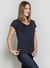 01454 Blusa Alongada Essencial Preto - comprar online