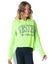 bml222 Blusa Manga Longa Dry Fit Glimmer Verde Neon