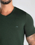 Imagem do Camiseta Gola V Masculina – Cor Verde