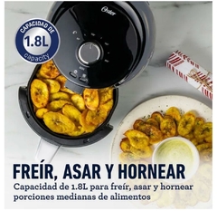 Airfryer manual Oster® de 1.8 litros CKSTAF18M - Garantía - Full Click