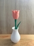 Tulipan con florero - comprar online