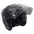 Casco Abierto Negro Mate Okn-9 Doble Visor en internet