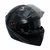 Casco Rebatible Negro Mate Okn-10 Doble Visor - OMX4