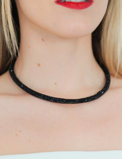 CHOKER RÍGIDO STRASS - tienda online