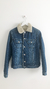 Campera de jean + corderito Ona Saez - comprar online