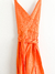 Vestido coral de lino anaranjado WEARELSE - comprar online