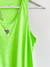 Musculosa deportiva verde flúo PUNTO LÍMITE en internet