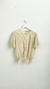 Blusa crema broderie FOREVER 21