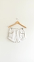 Short blanco con tachas ZARA