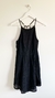 Vestido negro solero broderie ABERCROMBIE