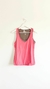 Musculosa rosa y gris deportiva DOMYOS