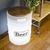 Banco com Luminária Beer Barrel White - comprar online