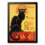 Luminária Quadro Chat Noir - comprar online