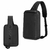 Mochila Transversal Slim Black - comprar online