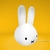 Luminária Mini Cabeça Coelho RGB com Fio Big Miffy - comprar online