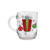 Caneca de Vidro Natal Mágico - Presente