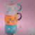 Caneca de Porcelana Gatinho com Orelhas 450ml - Amarela na internet