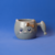 Caneca de Porcelana Cat Loves Fish - Cinza - comprar online