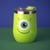 Copo de Viagem Mike Wazowski - Universidade Monstros