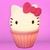 Luminária 3D Hello Kitty Cake Rosa na internet