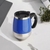 Caneca com Tampa 400ml Fast Mixer Azul