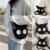 Bolsa de Pelúcia Cartoon Cat - Gato Preto - comprar online